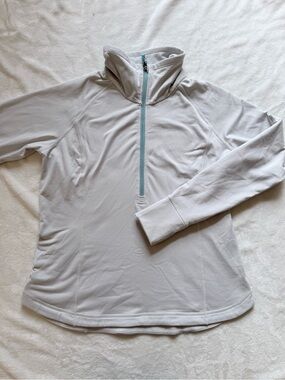 Eddie Bauer First Ascent Light Gray Pullover